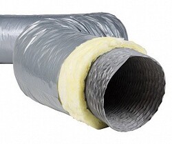 Воздуховод ISOAFS PVC 203мм - Альфа-Климат, кондиционеры екатеринбург, сплит-системы, установка кондиционеров, купить кондиционер